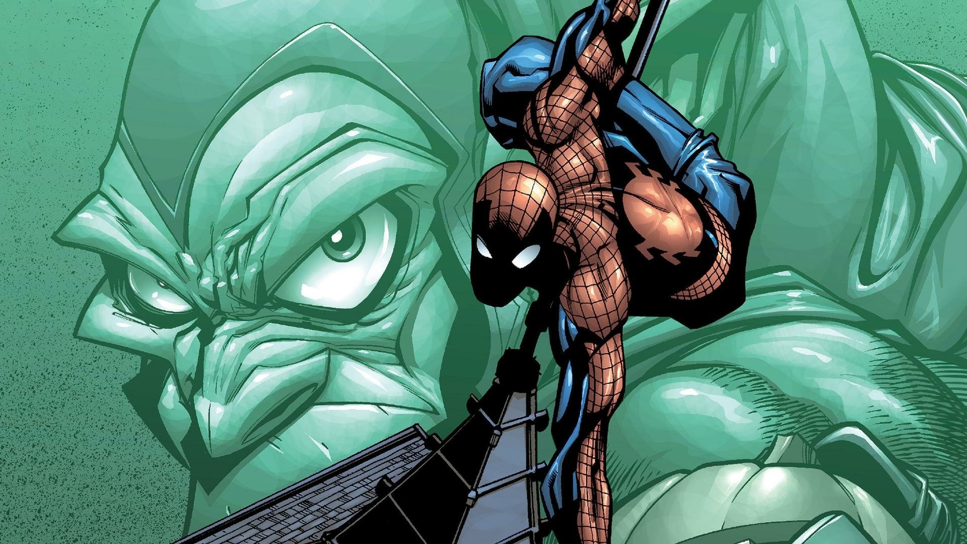 Download Spider Man Green Goblin Humberto Ramos Marvel Comics HD Wallpaper