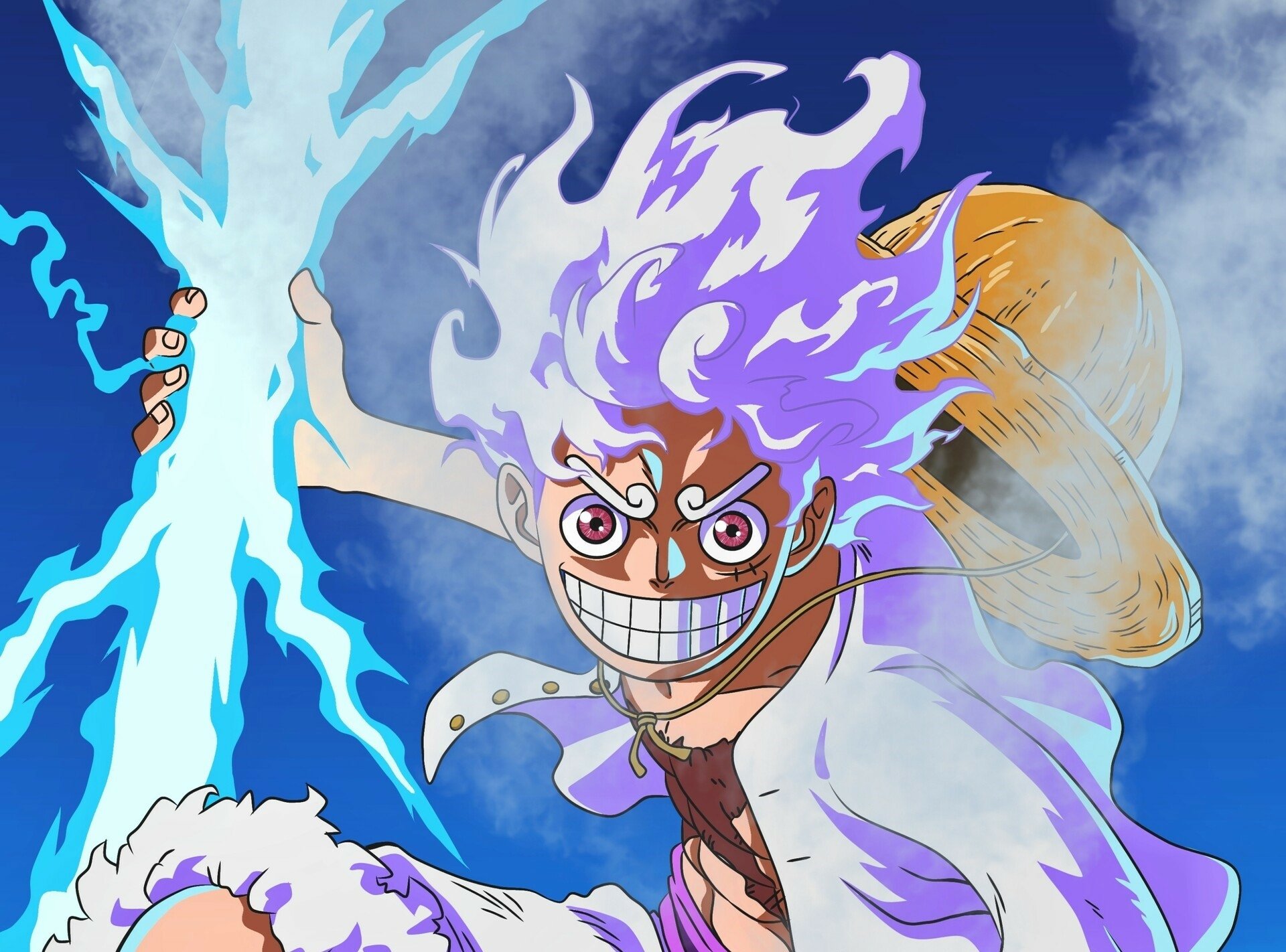 Download Anime One Piece Monkey D. Luffy Gear 5 (One Piece) HD ...