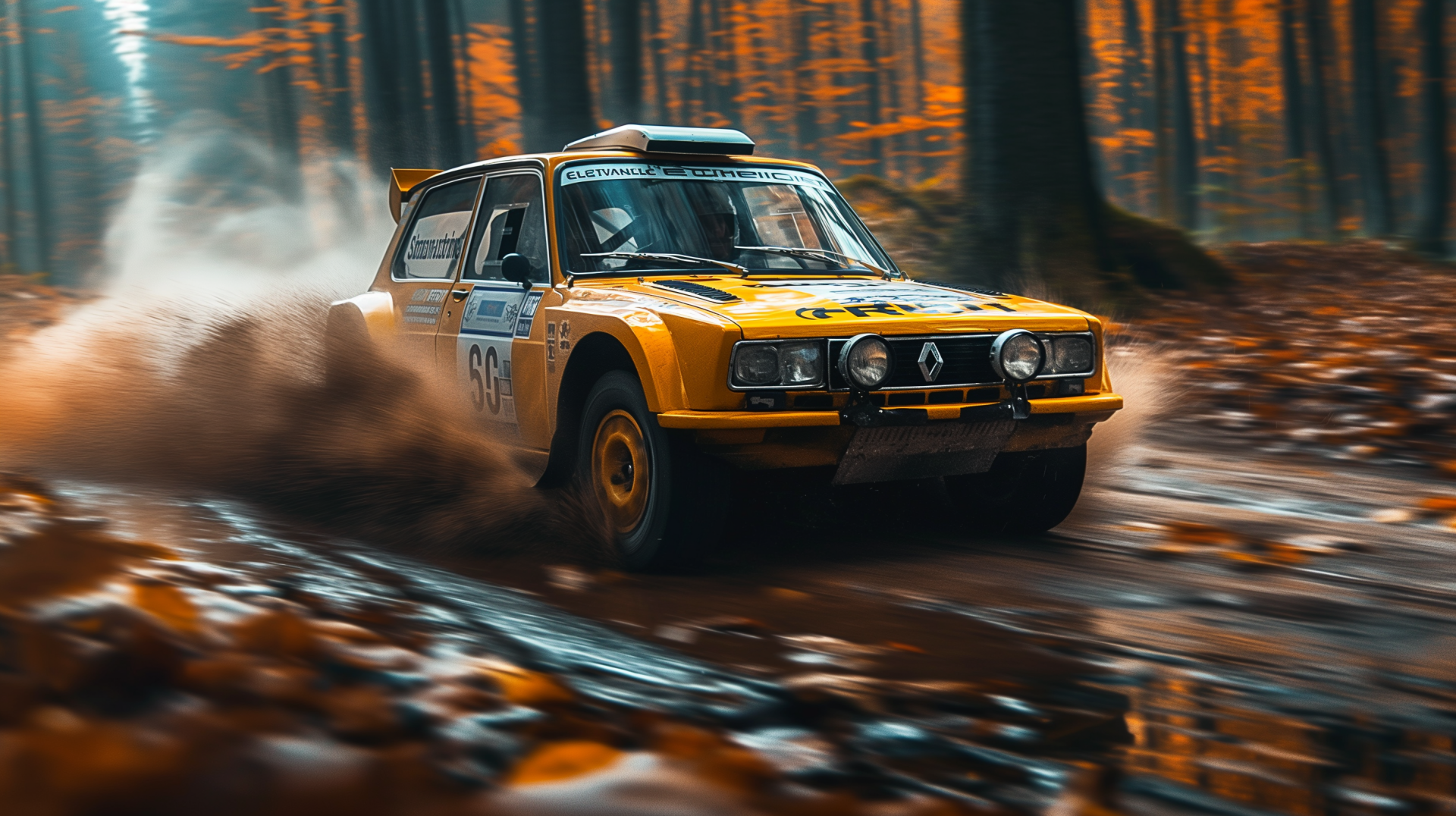 Download Renault 5 Rally Car HD Wallpaper by michaldunaj
