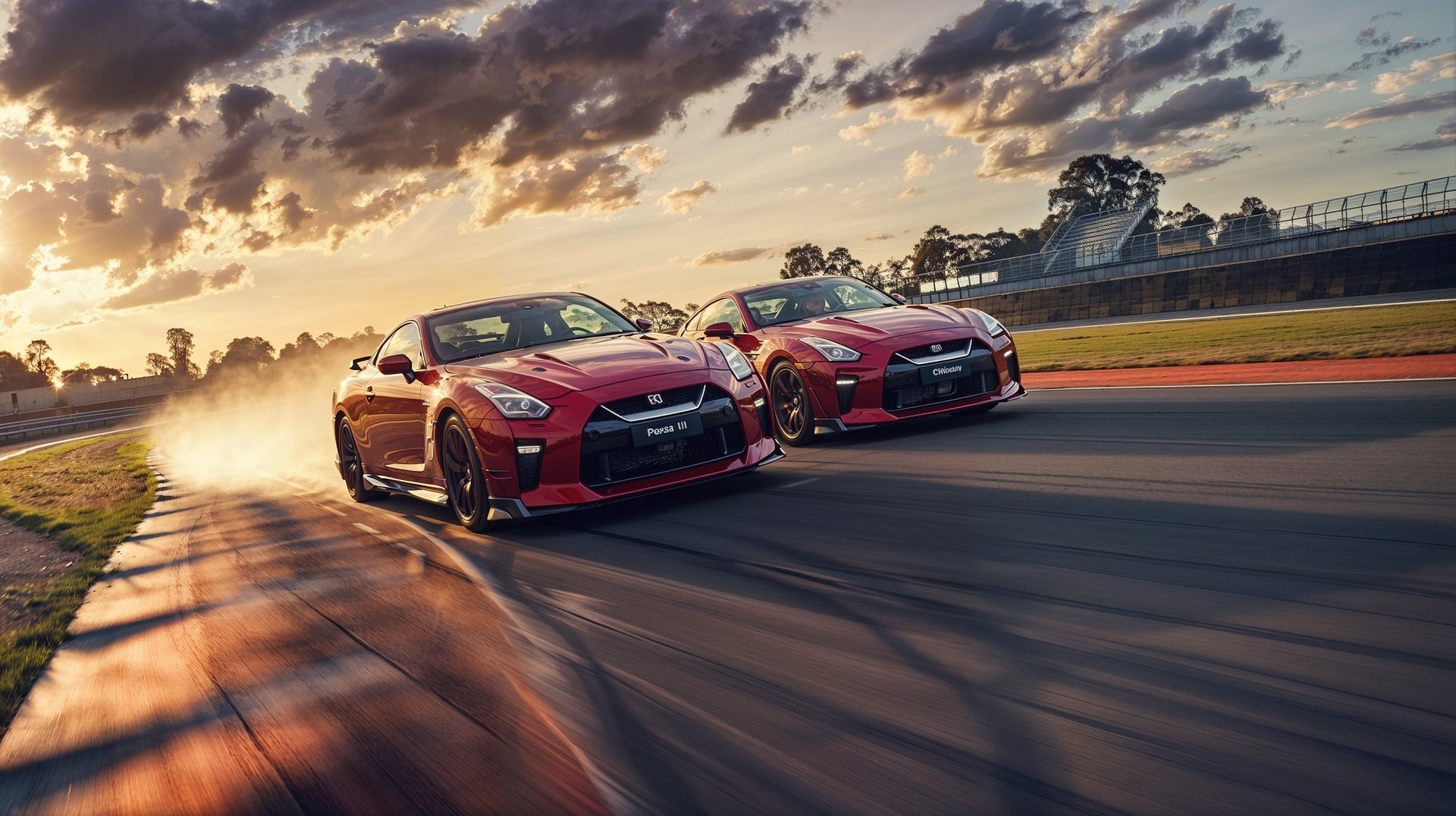 Download Nissan GT-R Car Race HD Wallpaper by michaldunaj