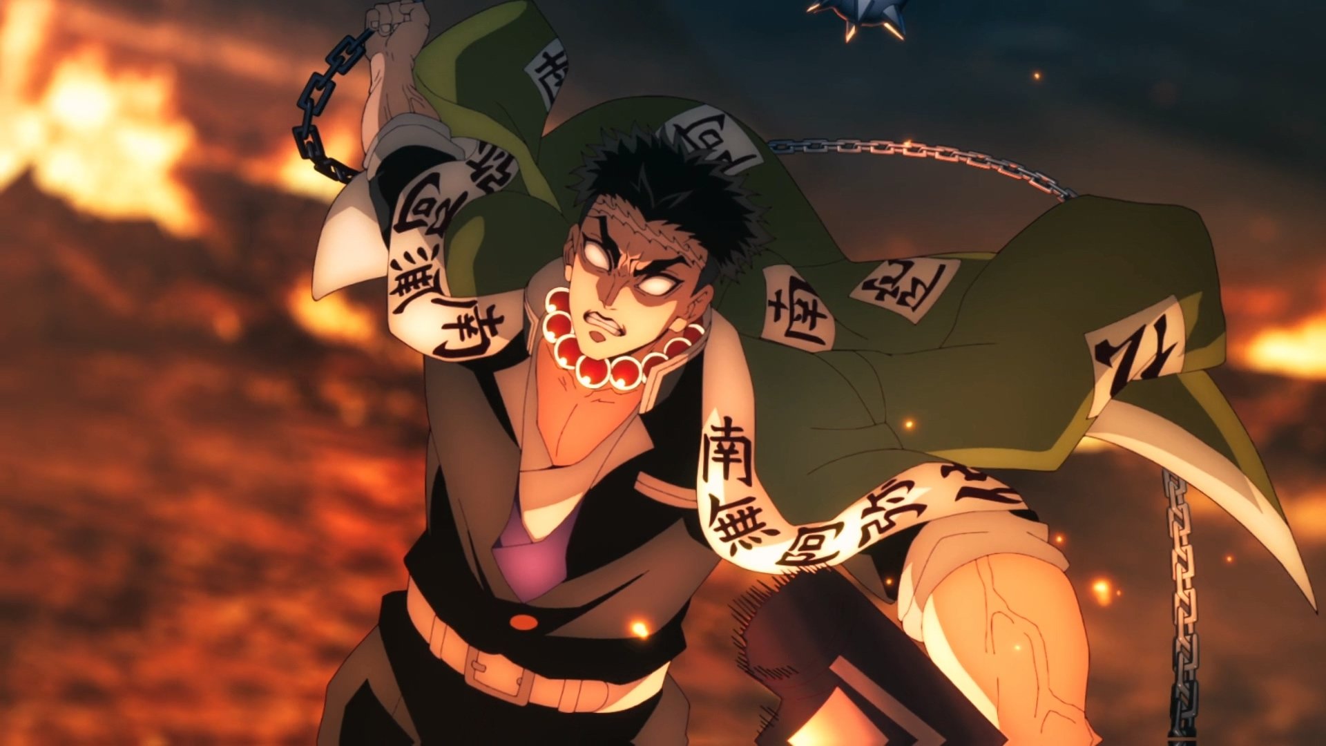 Download Demon Slayer: Kimetsu No Yaiba Anime Gyomei Himejima HD Wallpaper