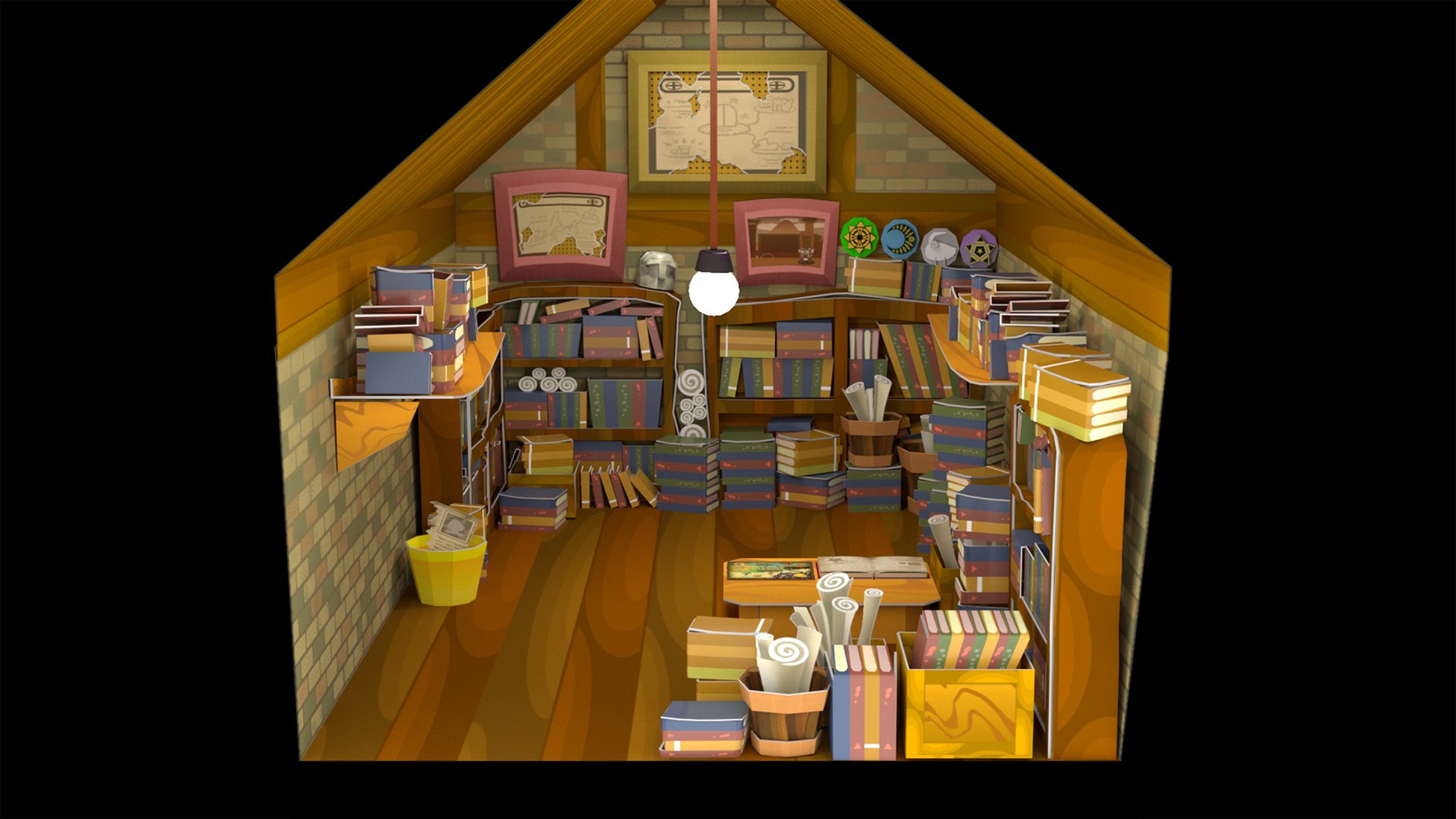 Download Paper Mario: The Thousand-Year Door (2024) HD Wallpaper