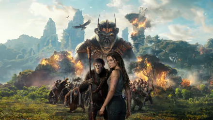 Kingdom of the Planet of the Apes HD Desktop Wallpaper | Background Image