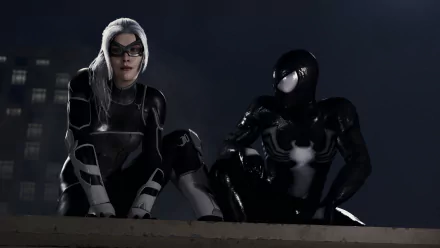  Black Cat and Spiderman