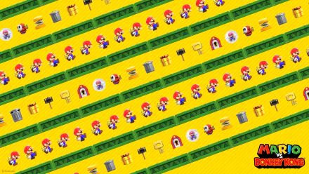 Mario vs. Donkey Kong HD Desktop Wallpaper | Background Image