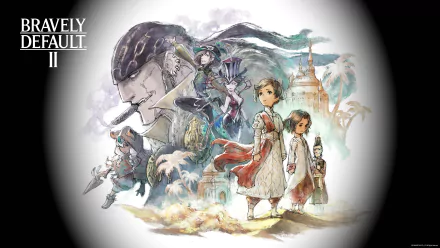 Bravely Default II HD Desktop Wallpaper | Background Image