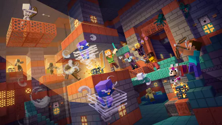 video game Minecraft HD Desktop Wallpaper | Background Image