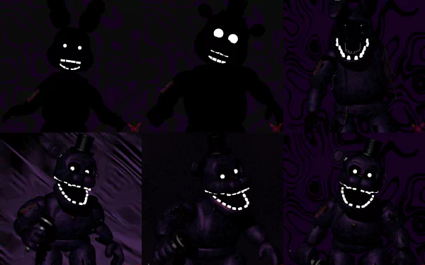 Shadow Freddy (Five Nights at Freddy's) Shadow Bonnie (Five Nights At Freddy's) video game Five Nights At Freddy's 2 Five Nights at Freddy's HD Desktop Wallpaper | Background Image