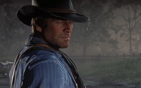 Red Dead Redemption 2 Arthur Morgan HD Desktop Wallpaper | Background Image