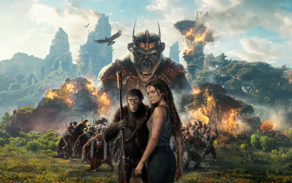 Kingdom of the Planet of the Apes HD Desktop Wallpaper | Background Image