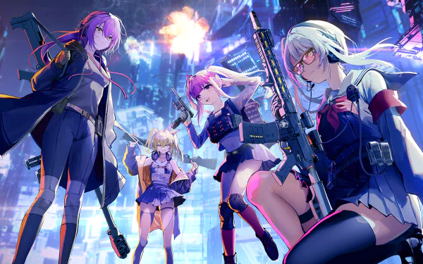  KTactical City Girls Desktop Wallpaper