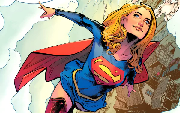 Download DC Comics Comic Supergirl 4k Ultra HD Wallpaper