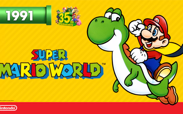 Super Mario World HD Desktop Wallpaper | Background Image