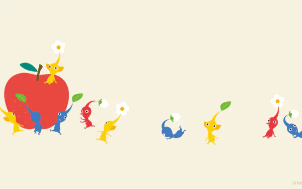 Pikmin HD Desktop Wallpaper | Background Image