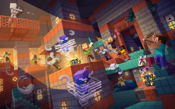 video game Minecraft HD Desktop Wallpaper | Background Image