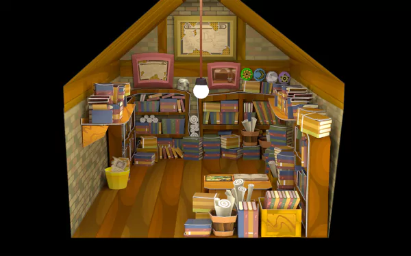 Paper Mario: The Thousand-Year Door (2024) HD Desktop Wallpaper | Background Image