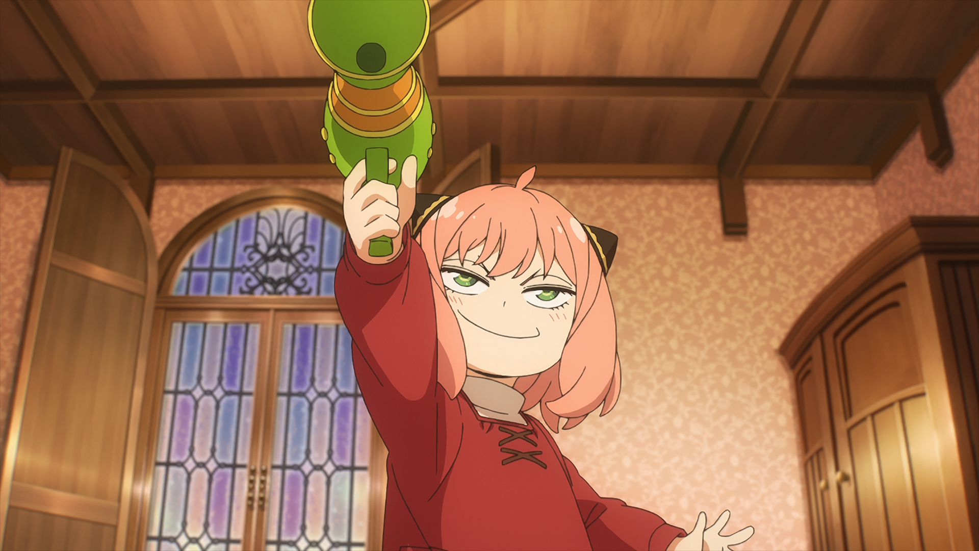 Download Anime Spy X Family Code: White Anya Forger HD Wallpaper