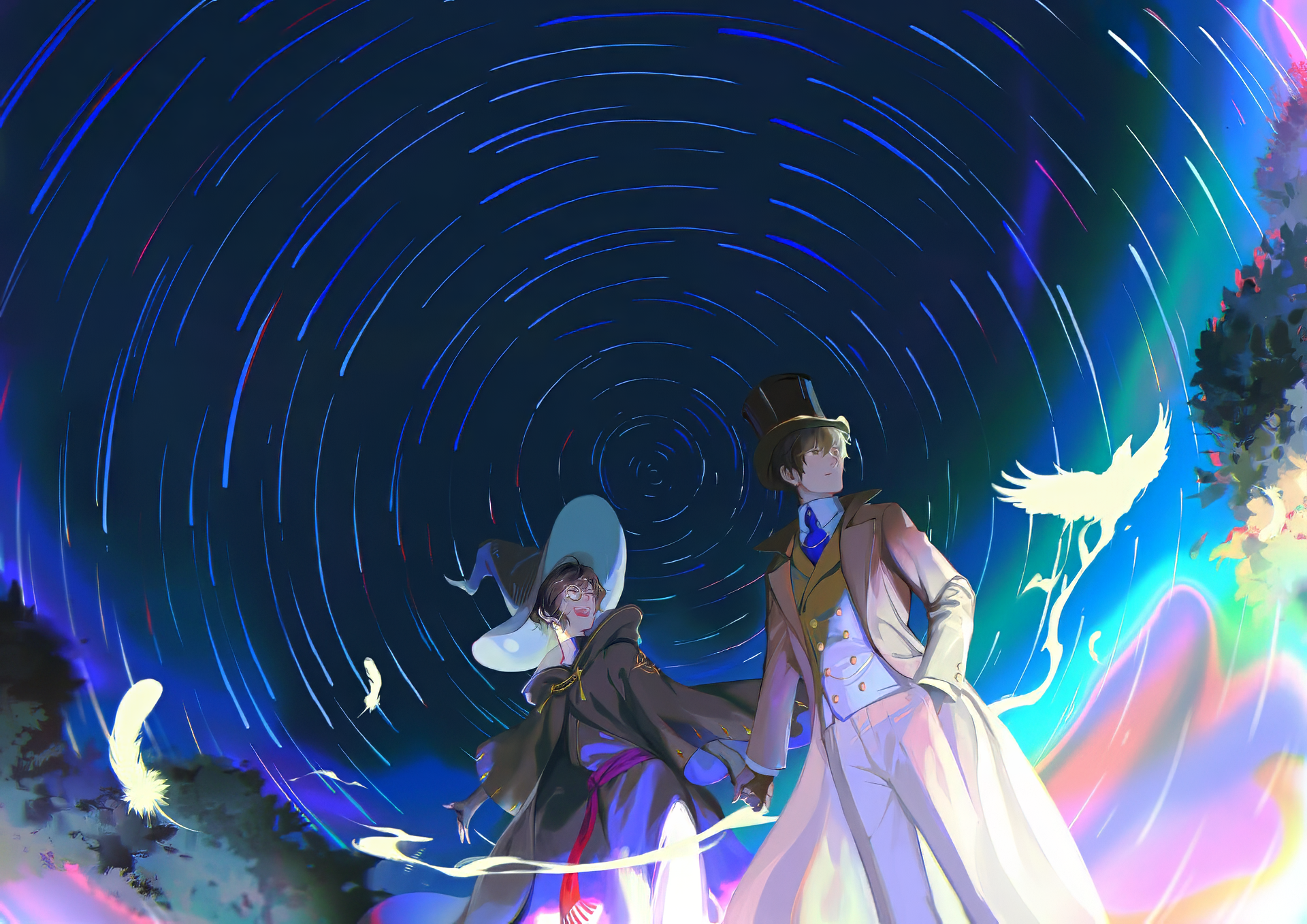 HD desktop wallpaper inspired by the novel Lord of Mysteries, featuring a captivating design that adds a mysterious atmosphere to your screen.