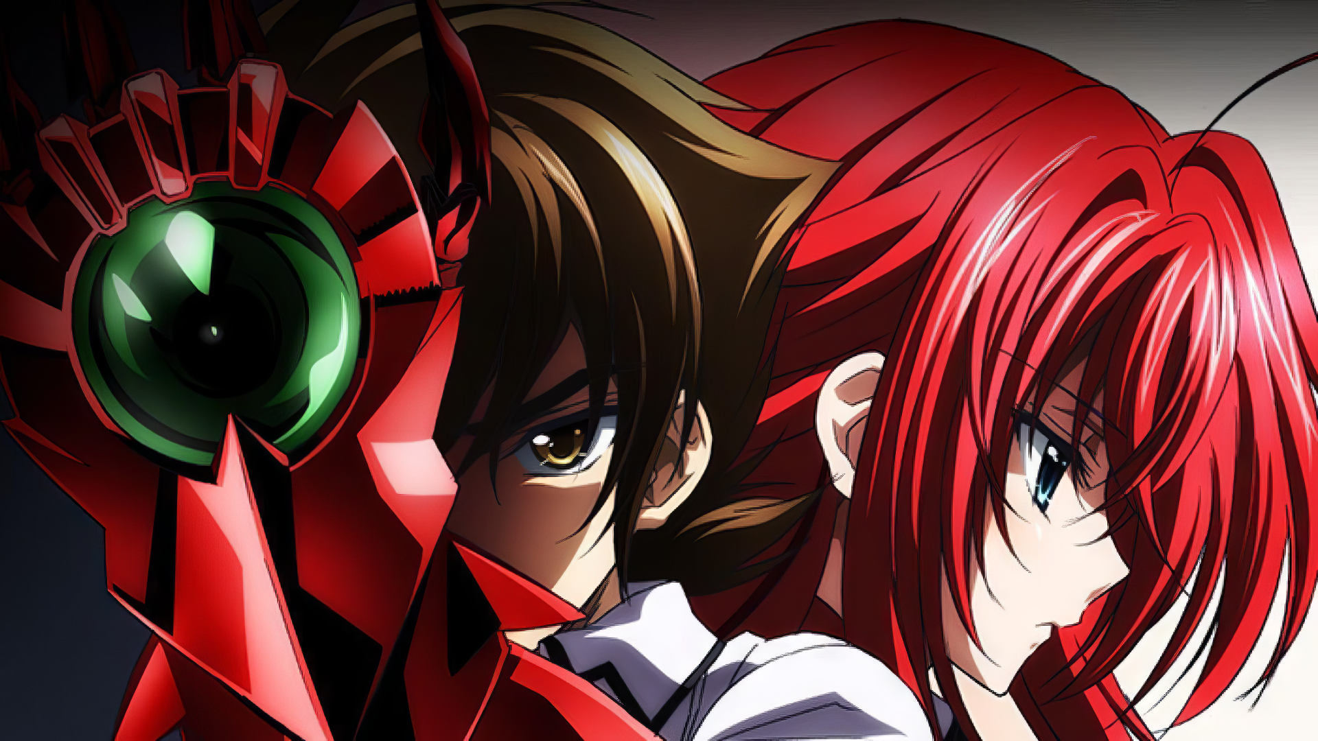High School DxD HD Wallpaper Issei And Rias Adventure Awaits 