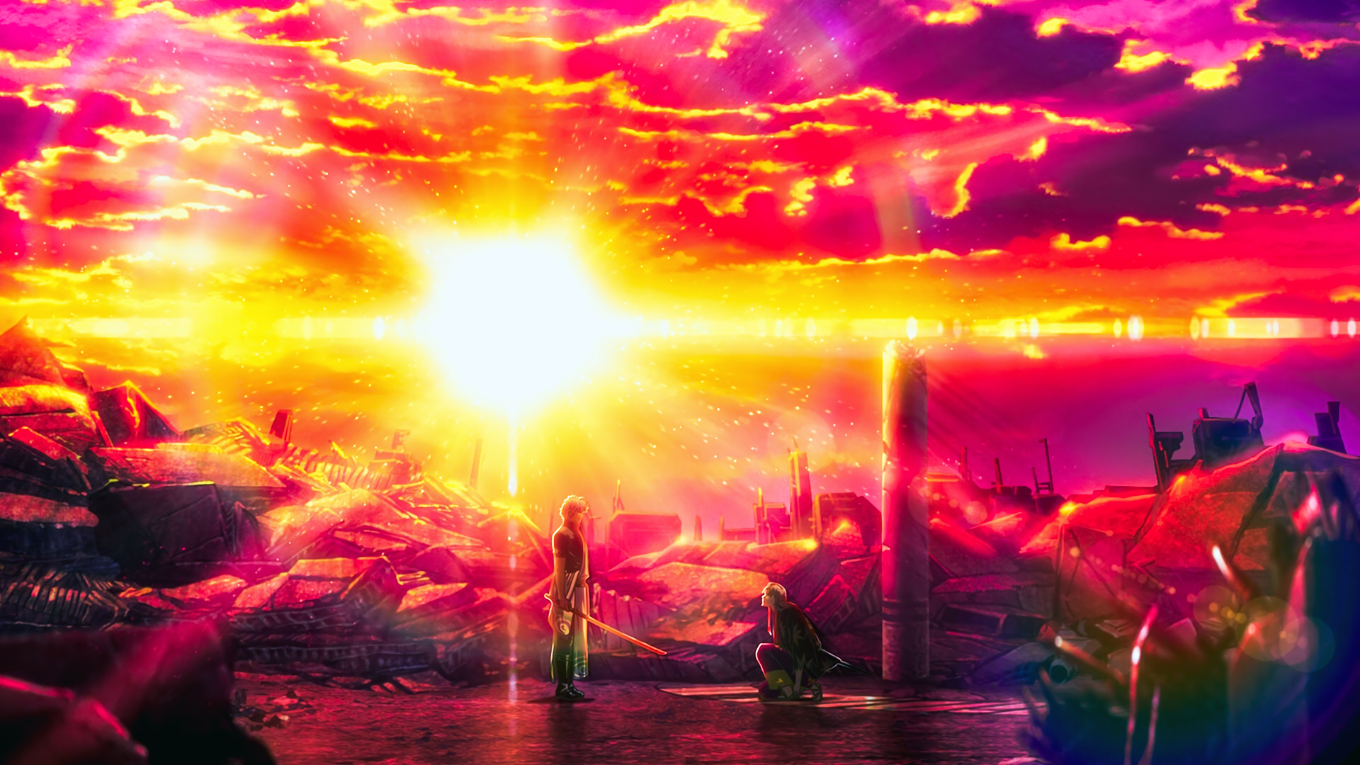 Download Anime Gintama 4k Ultra HD Wallpaper