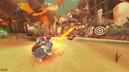 HD desktop wallpaper and background for the video game RAWMEN: Food Fighter Arena.