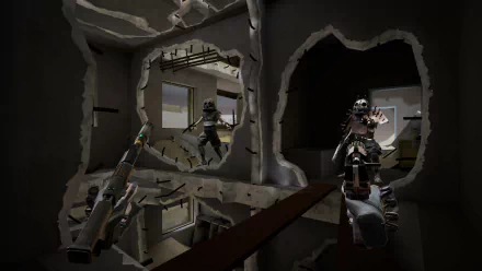 HD desktop wallpaper featuring visuals from the video game The Burst, designed to enhance your gaming experience with striking imagery.