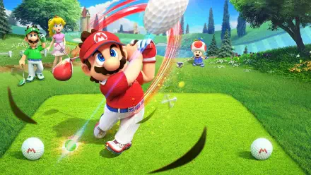 Mario Golf: Super Rush HD Desktop Wallpaper | Background Image