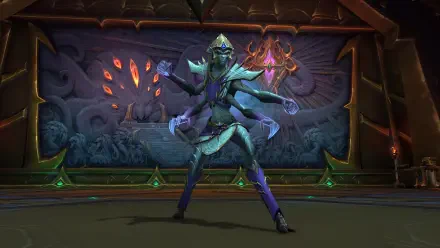 A striking 4K Ultra HD wallpaper featuring art from the video game World of Warcraft: The War Within, showcasing the immersive fantasy world and engaging visuals.