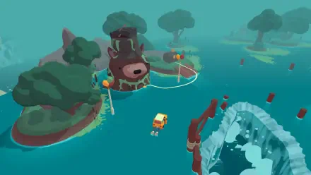 HD desktop wallpaper featuring vibrant scenes from the video game WHAT THE CAR?, showcasing whimsical and playful automotive adventures.