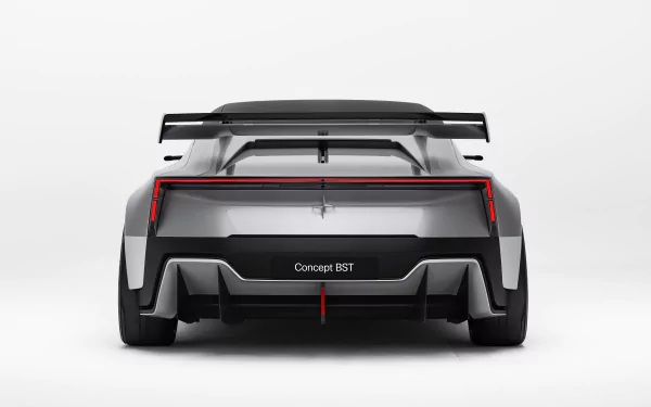 HD desktop wallpaper featuring the sleek design of the Polestar 6 car.