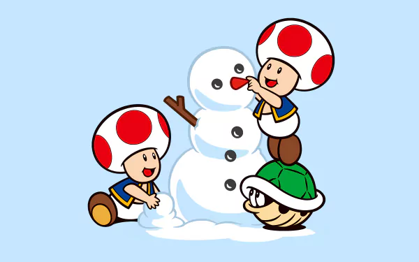 Toad (Mario) HD Desktop Wallpaper | Background Image