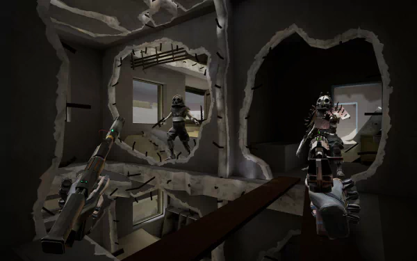 HD desktop wallpaper featuring visuals from the video game The Burst, designed to enhance your gaming experience with striking imagery.