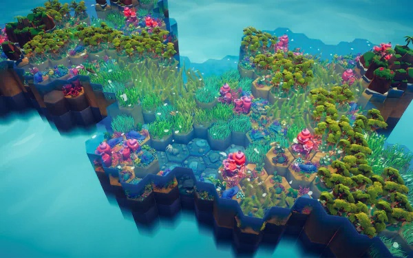 A sleek HD desktop wallpaper featuring elements from the video game Preserve, designed to enhance your gaming setup with striking visuals.