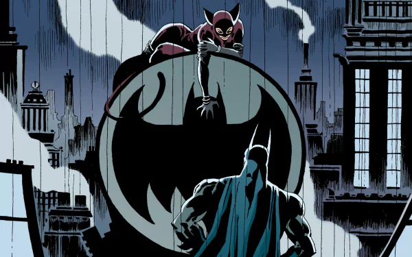  Batman and Catwoman by Tim Sale