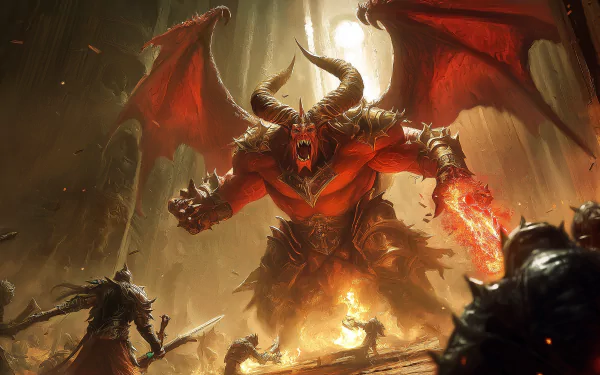 Diablo fan art HD Desktop Wallpaper | Background Image