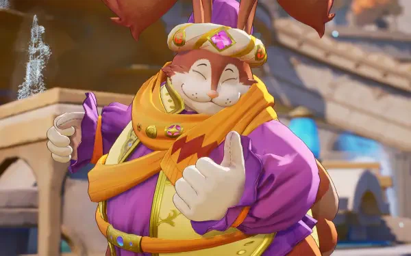 HD desktop wallpaper depicting scenes from the video game Visions of Mana, showcasing vibrant colors and fantasy elements that immerse players in its enchanting world.