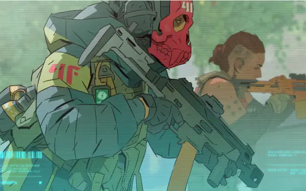 An HD PC desktop wallpaper featuring visuals from the video game Spectre Divide, showcasing immersive graphics and a vibrant aesthetic for gamers.