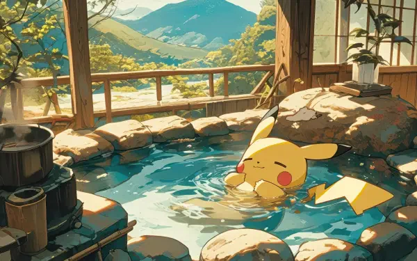 Anime Pokemon Pikachu HD Desktop Wallpaper | Background Image