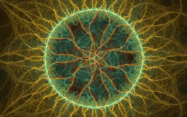 Cell tissue Abstract Apophysis (software) fractal HD Desktop Wallpaper | Background Image
