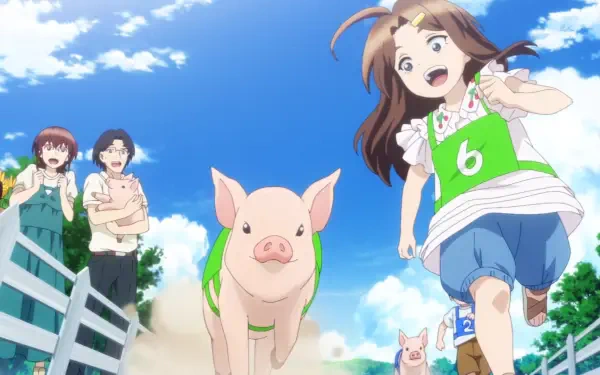 Anime TsumaSho Marika Shiraishi Keisuke Niijima Mai Niijima HD Desktop Wallpaper | Background Image