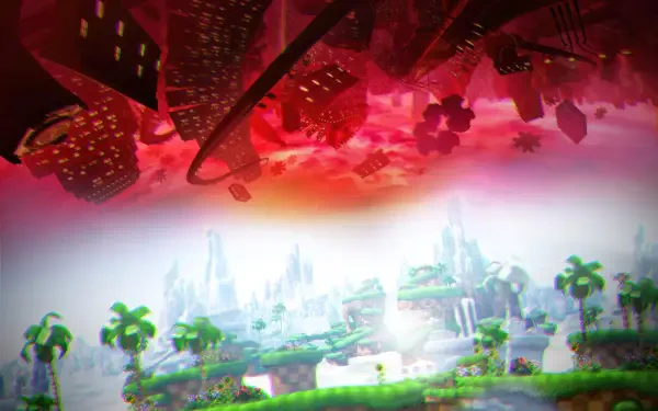 Sonic X Shadow Generations HD Desktop Wallpaper | Background Image