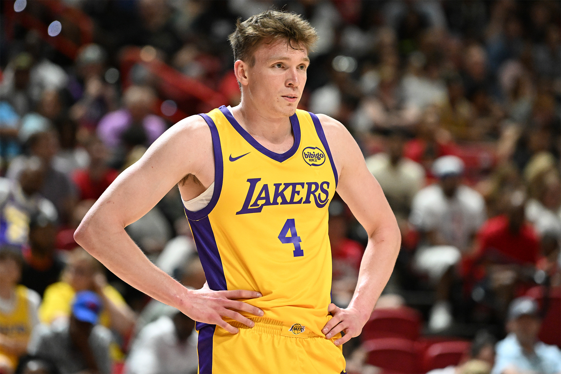 Dalton Knecht HD Wallpaper Of The Lakers Star