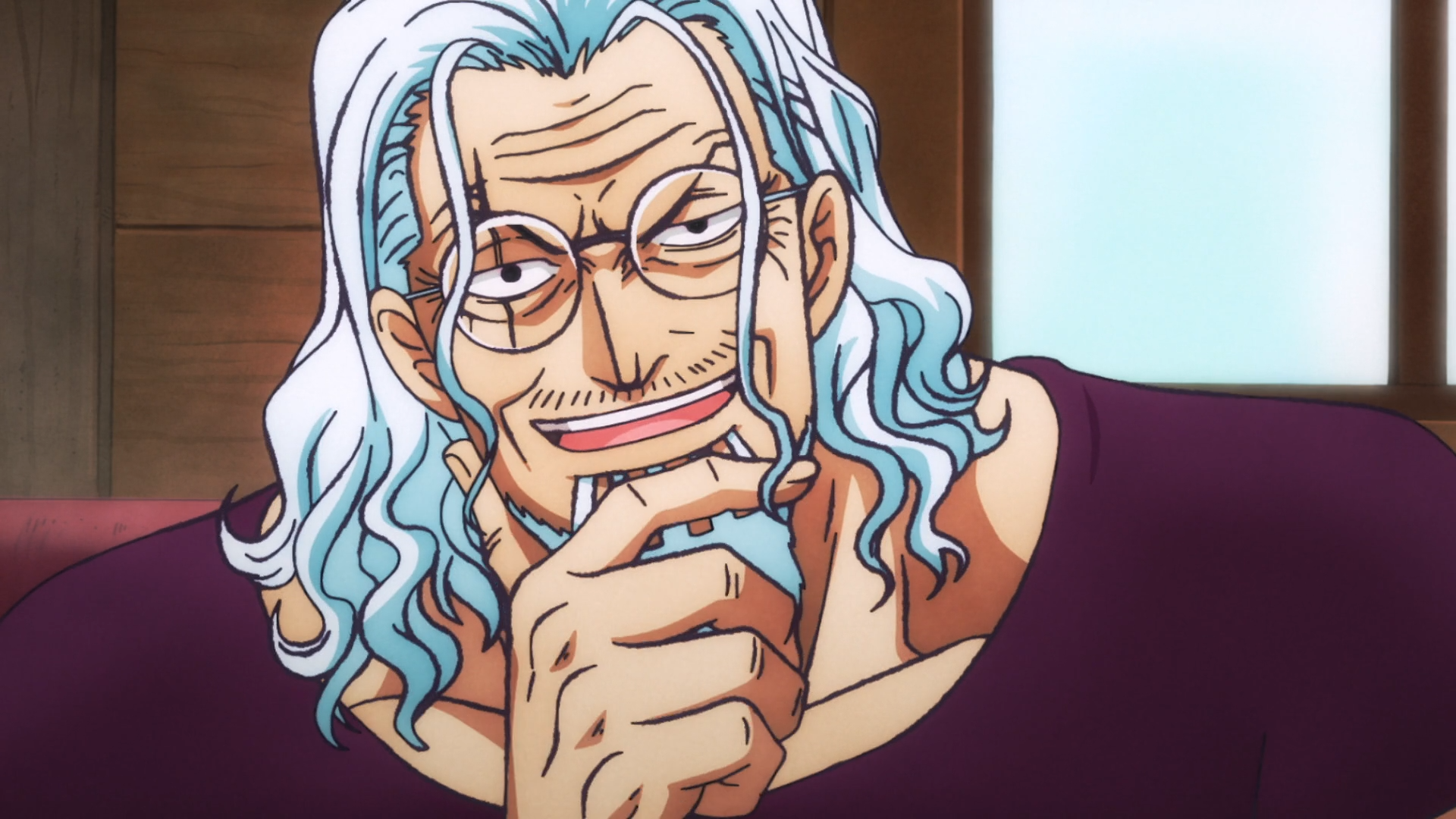 Download Anime One Piece Silvers Rayleigh HD Wallpaper