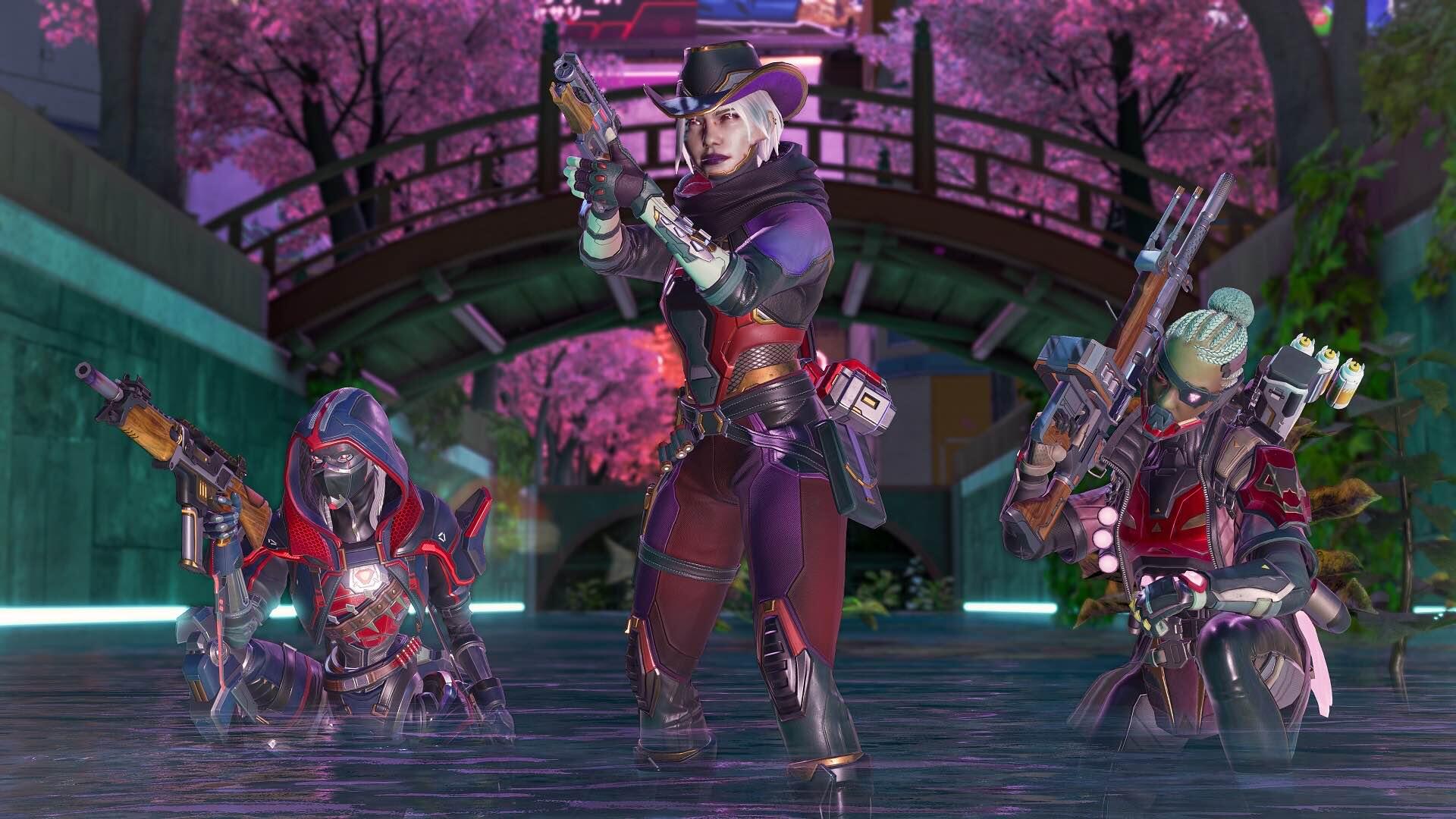 Download Video Game Apex Legends Ash (Apex Legends) Wraith (Apex Legends) Bangalore (Apex Legends) HD Wallpaper