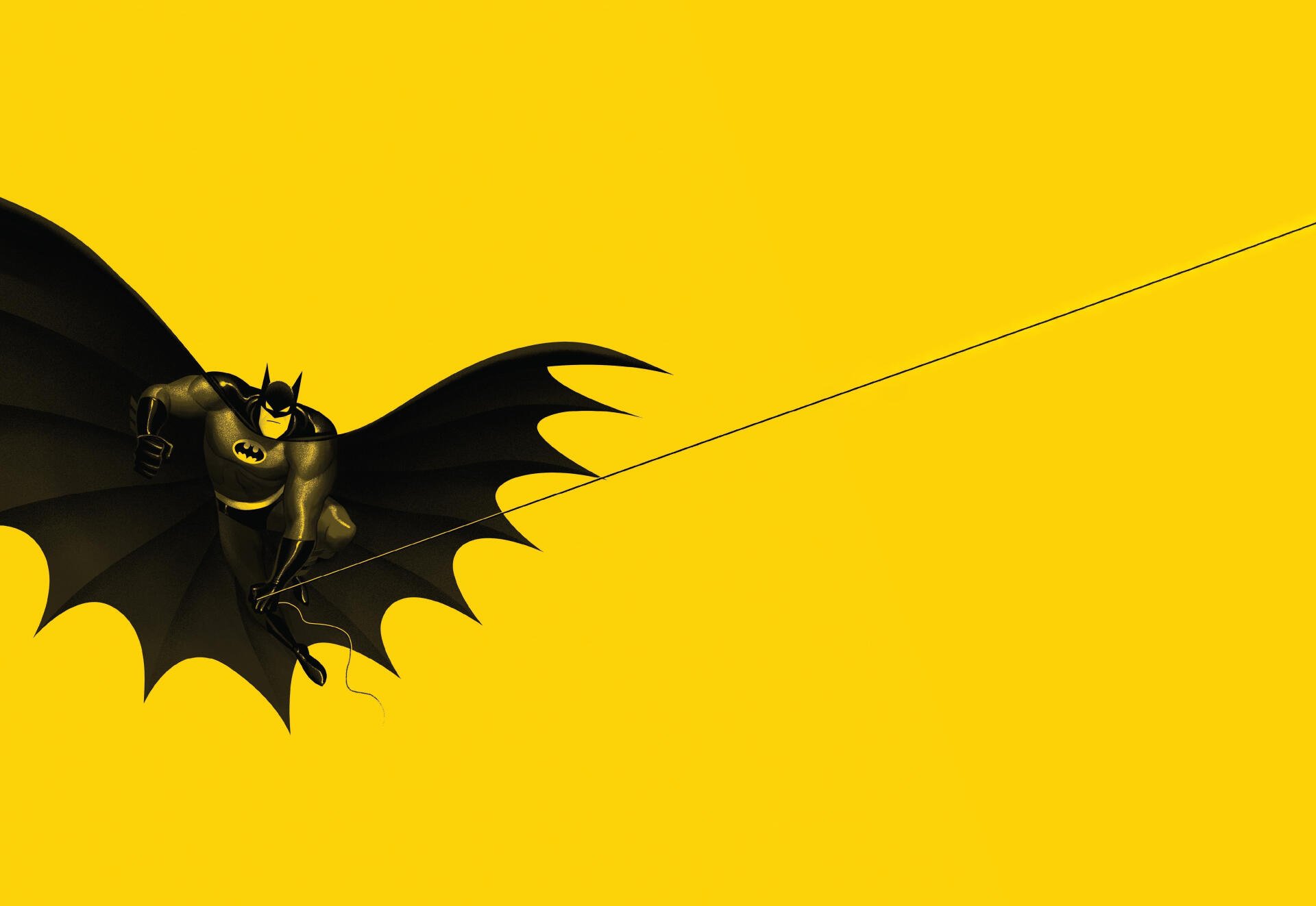 Download Batman: The Animated Series 4k Ultra HD Wallpaper by Phantom City Creative