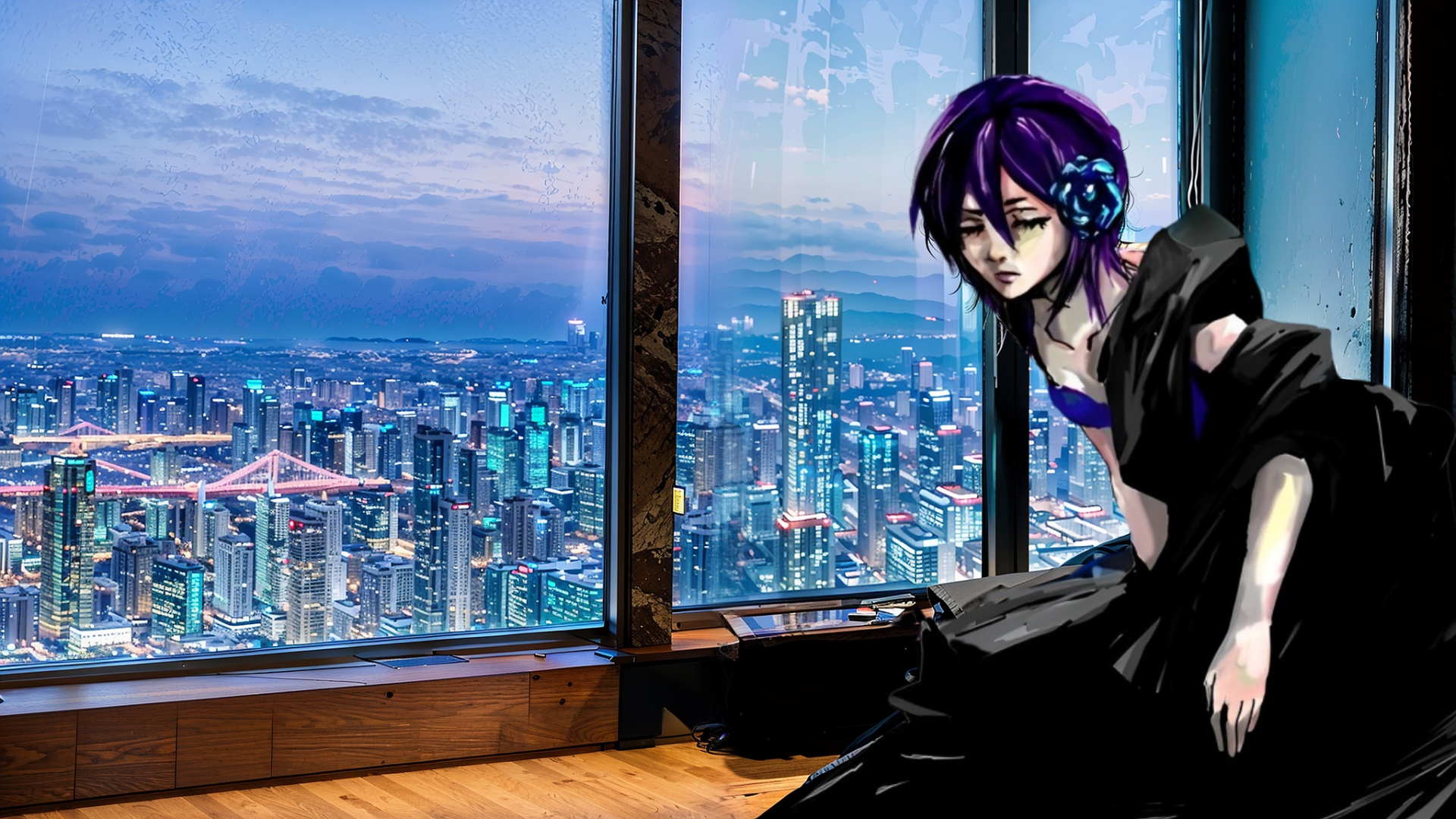 Download Rukia Kuchiki Bleach Anime HD Wallpaper