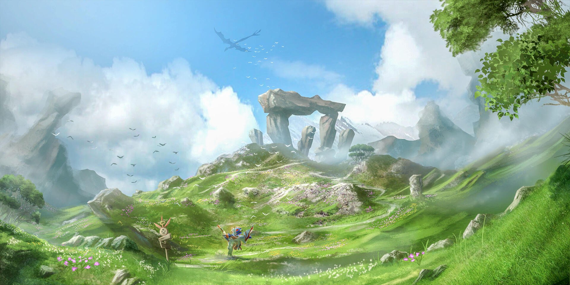 Download Monster Hunter Stories HD Wallpaper