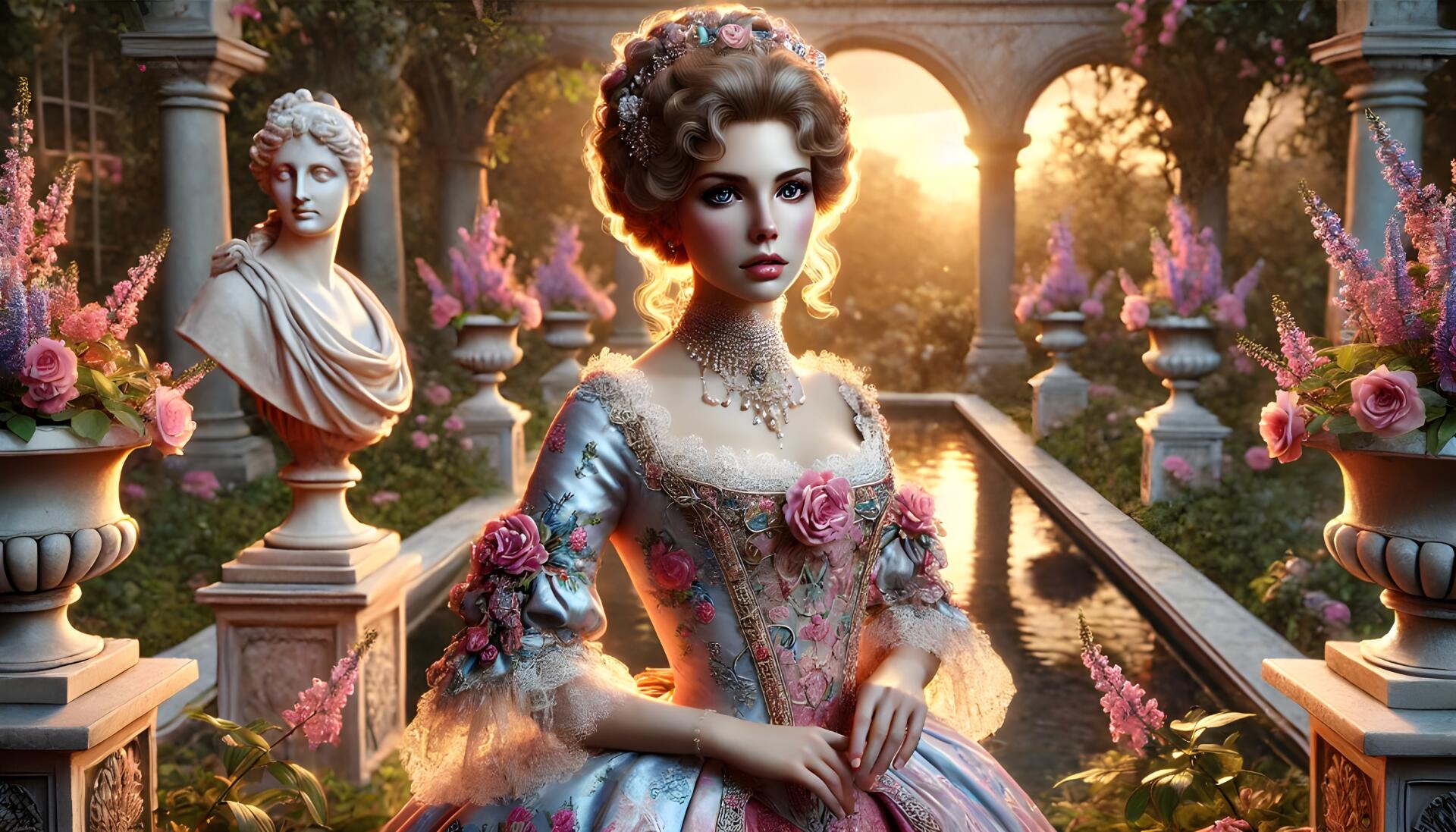 Marie Antoinette by Sarima