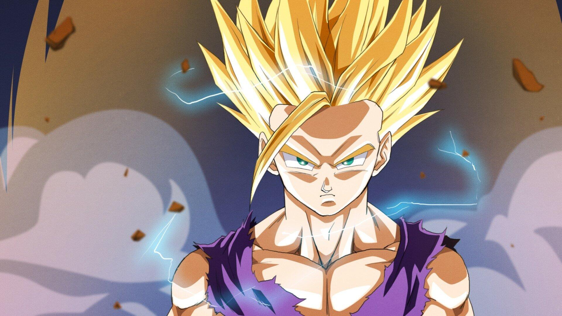 Download Gohan (Dragon Ball) Super Saiyan 2 HD Wallpaper