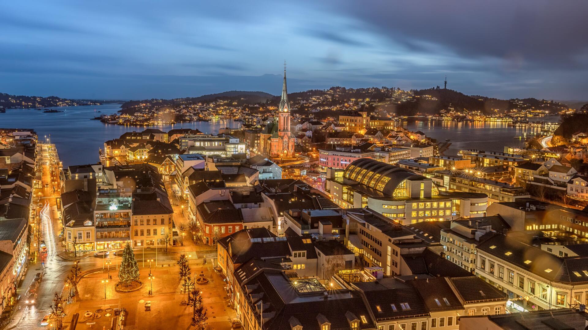 Download City Night 4k Ultra HD Wallpaper